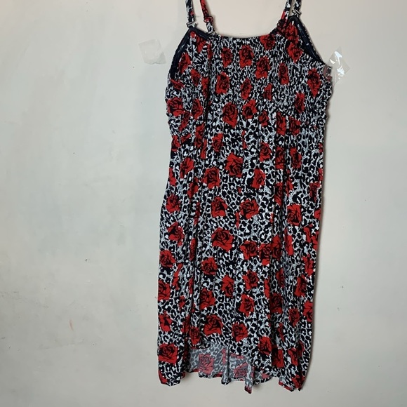 Torrid Skater Dress Roses and Leopard Print Size 2X - Picture 8 of 8